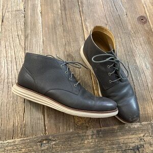 Cole Haan Dark Brown Chukka Boots